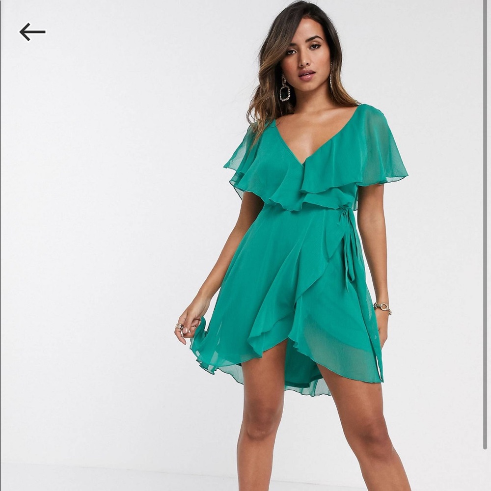 ASOS// Split sleeve cap dress